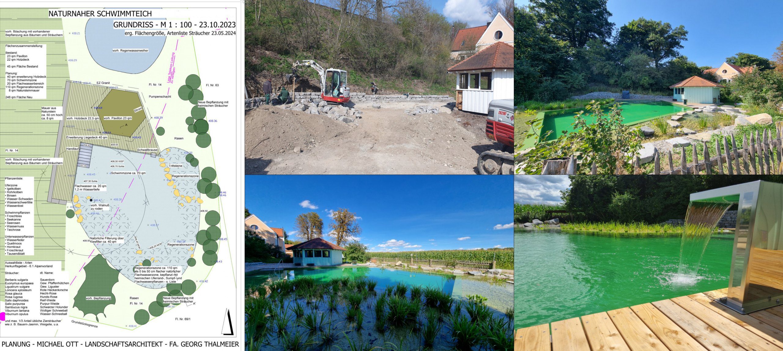 Schwimmteich Planung und Bau